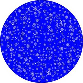 Disco animazione fiocchi di neve stilizzati 2 - Golive