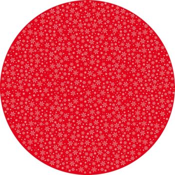 Disco animazione fiocchi di neve stilizzati 1 - Divum