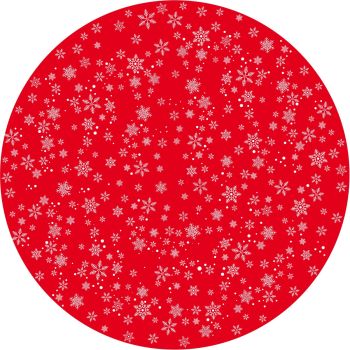 Disco animazione fiocchi di neve stilizzati 2 - Divum