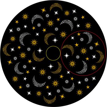 Animated Disc star fall 4 - Divum 30k