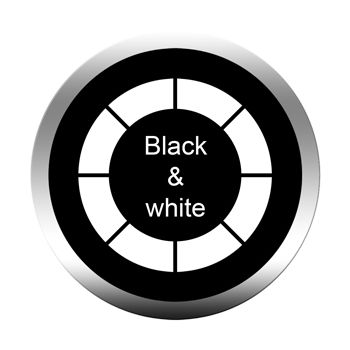 Black and White Gobos